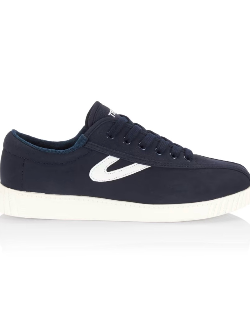 Tretorn Navy & White Low-Top Women's Sneakers
